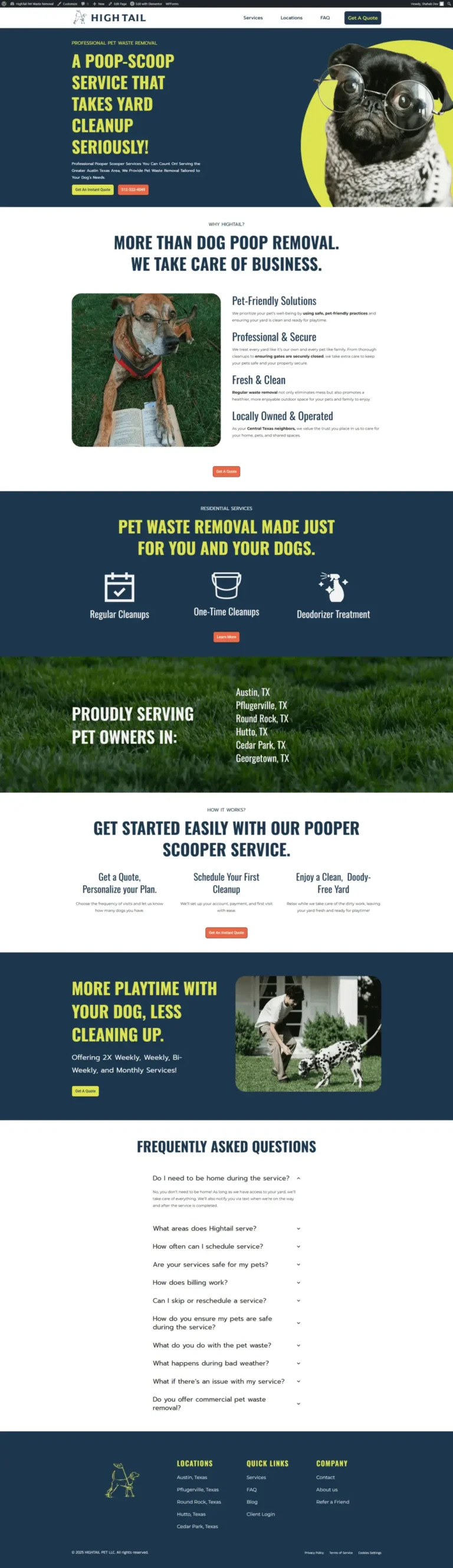 Projects - Sahab Uddin hightailpet