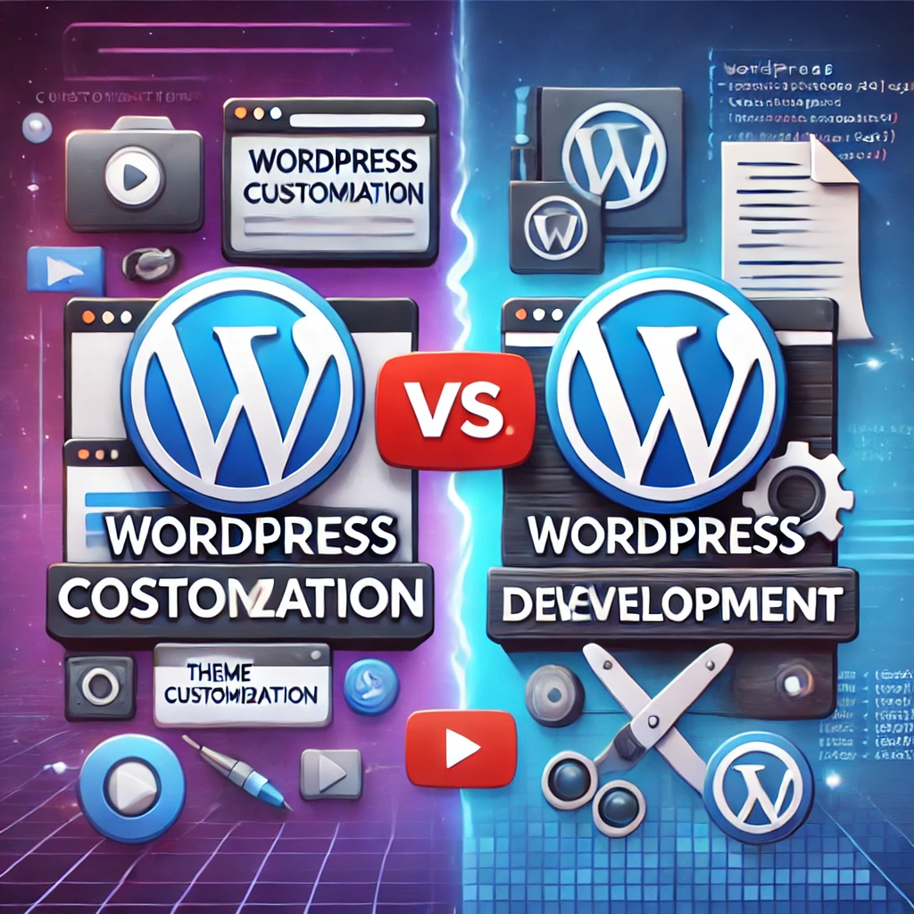 WordPress Customization vs. Custom Development: 10 Key Differences You Must Know - Sahab Uddin WordPress Customization vs. Custom Development